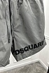 Мужские серые шорты Dsquared2