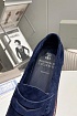 Замшевые лоферы Brunello Cucinelli unlined - Navy