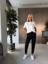 Женские брюки чёрного цвета Loewe premium