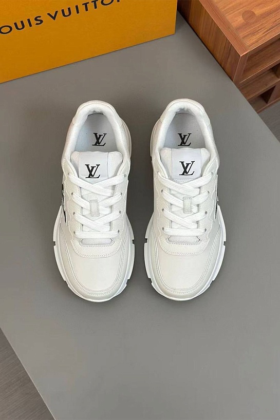 Кожаные кроссовки Louis Vuitton Premium - White