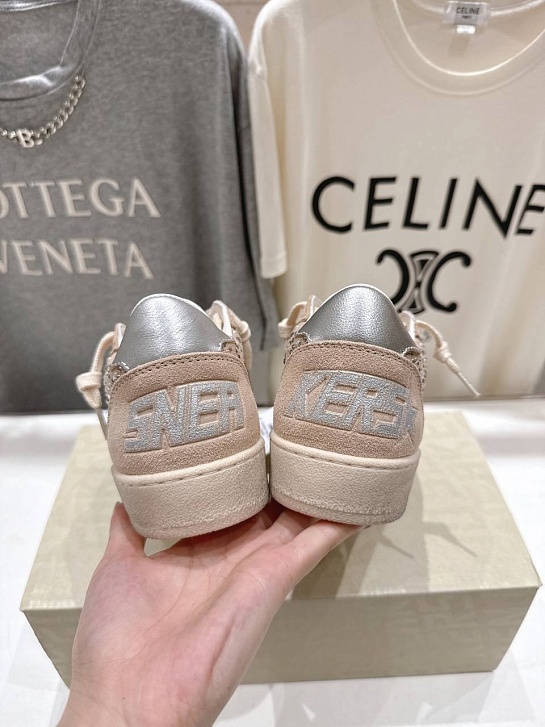Женские кожаные кроссовки Golden Goose Super Star premium