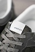 Мужские кожаные кроссовки Gucci GG Monogram - Grey