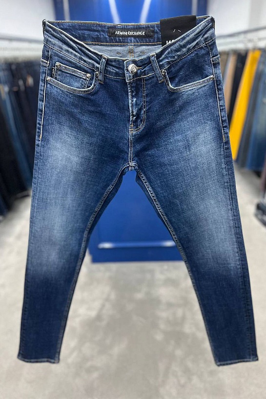 Мужские синие джинсы Armani Exchange