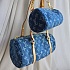 Женская джинсовая сумка Louis Vuitton 2 в 1 28x13 см