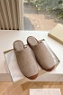 Женские замшевые шлёпанцы Brunello Cucinelli Premium - Grey
