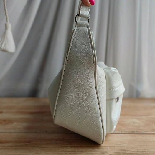 Женская сумка Balenciaga Raver 30x19 см - White   