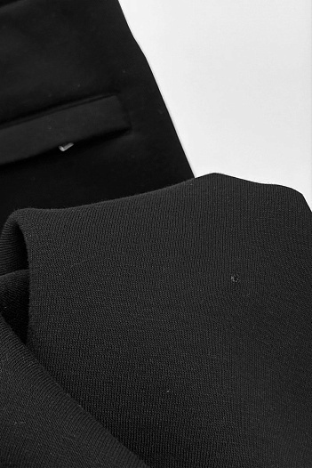 Штаны на флисе Hugo Boss чёрного цвета   