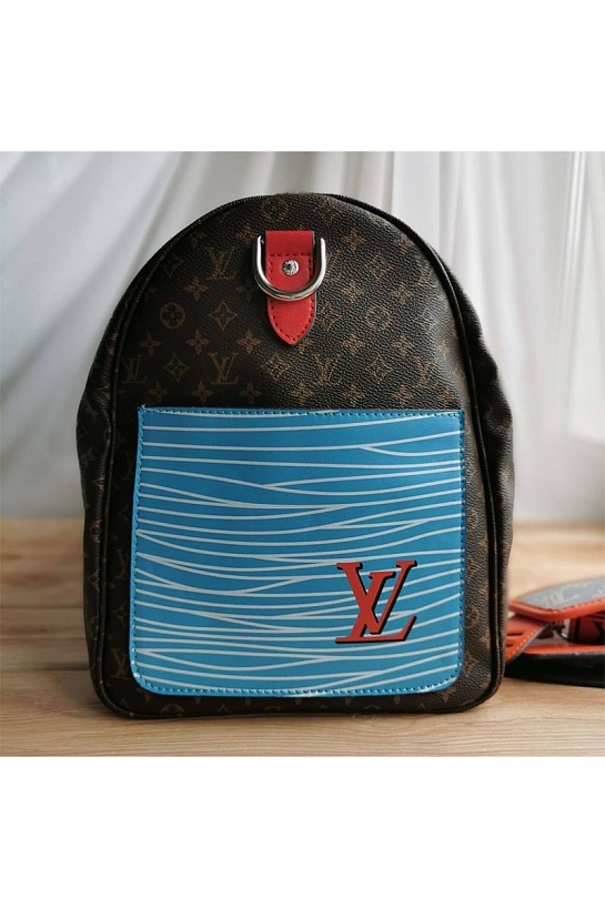 Кожаная дорожная сумка Louis Vuitton Keepall 50x28 см