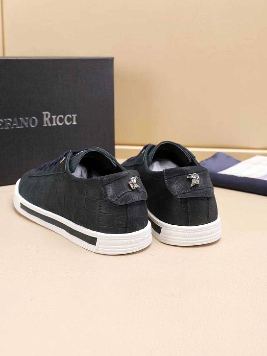 Мужские кожаные кроссовки Stefano Ricci