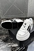 Кожаные кроссовки Valentino VL7N low-top - White / Black