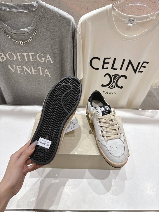 Женские кожаные кроссовки Golden Goose Super Star premium