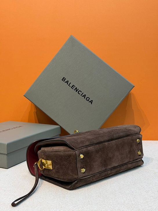 Замшевая сумка Balenciaga Le premium 33x13.5x10 см