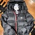 Мужской пуховик Moncler чёрного цвета
