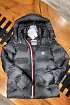 Мужской пуховик Moncler чёрного цвета