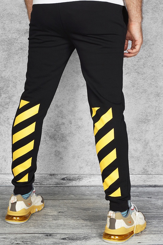 Мужские штаны Off-White Diag Free Spirit - Black