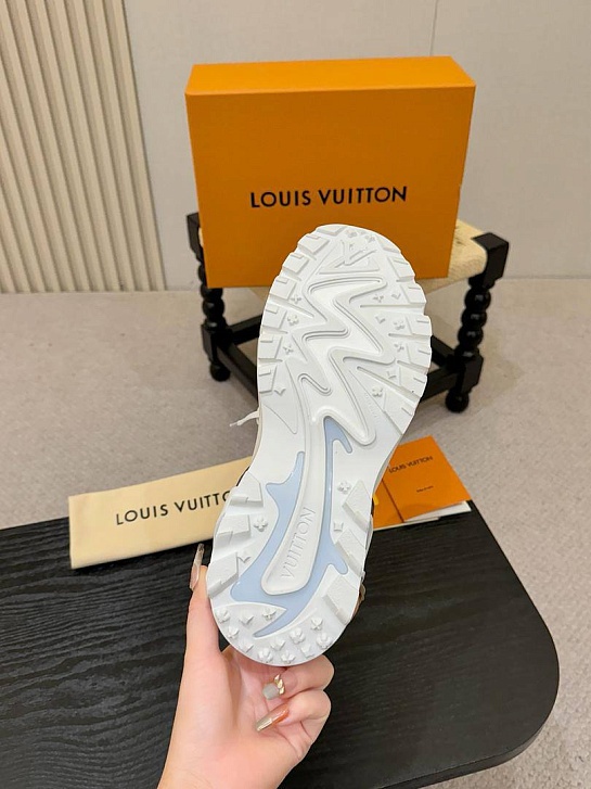Мужские кроссовки Louis Vuitton Runner Tatic - White