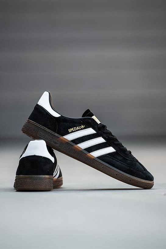 Кроссовки Adidas Handball Spezial - Black / Gum / White