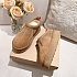 Меховые женские слипоны UGG Tassle - Chestnut