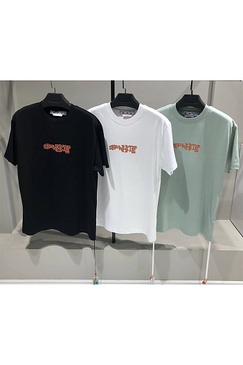 Оверсайз футболка Off-White Glitz Carlos - Black   