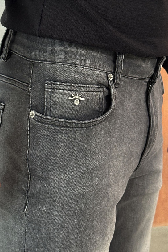 Мужские серые джинсы Prada