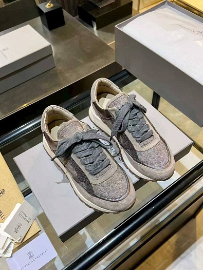 Женские кроссовки Brunello Cucinelli premium   