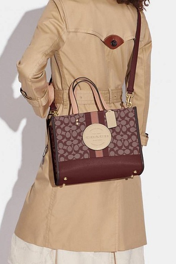 Женская сумка Coach Dempsey Carryall 30x22 см (4 расцветки)   