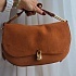 Замшевая сумка Coccinelle Suede Bim 28x18 см