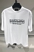 Белая оверсайз футболка Balenciaga