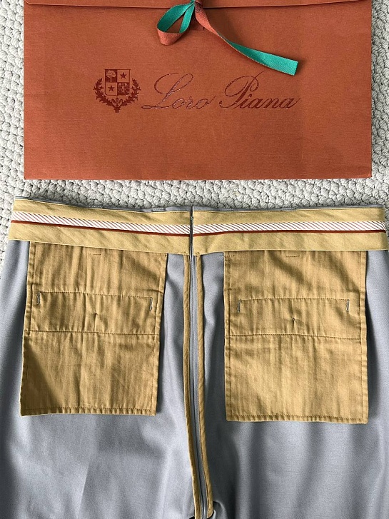 Мужские брюки Loro Piana Premium - Light Blue