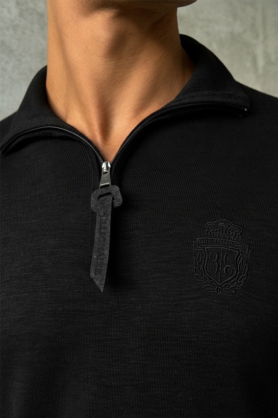 Мужская кофта Billionaire zip-up - Black