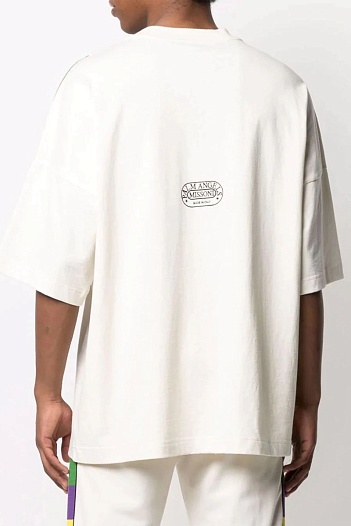 Белая оверсайз футболка Palm Angels x Missoni Sport Loose   