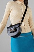 Женская сумка Gucci Horsebit 1955 mini 19x18 см - Black