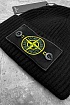 Шапка чёрного цвета Stone Island compass patch