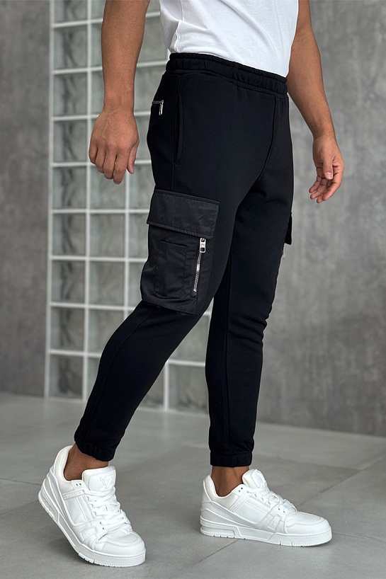 Мужские чёрные джоггеры Neil Barrett