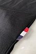 Мужская брендовая футболка Moncler Rubber Logo - Black