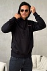 Мужское худи Burberry TB Monogram logo-embroidered - Black / Red