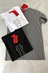 Мужская белая футболка Hugo Boss