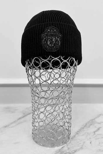 Шапка Billionaire logo-embroidered - Black   