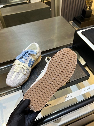 Женские кроссовки Chanel Premium   