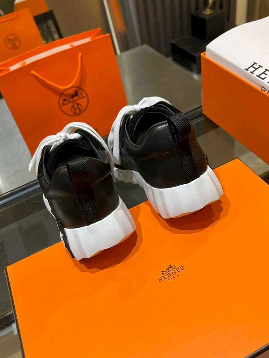 Женские комбинированные кроссовки Hermes Bouncing premium