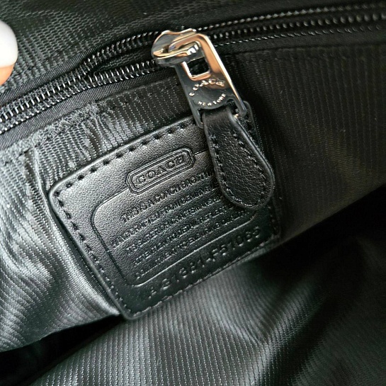 Кожаная сумка Coach Charles Flight 26x23 см