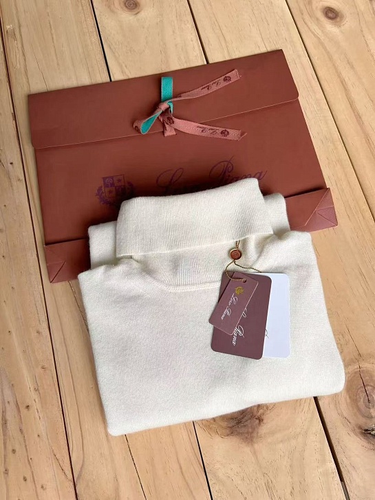 Мужская водолазка Loro Piana Premium - Beige