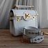Женская кожаная сумка Balmain B-Buzz 23x21x11 см - White