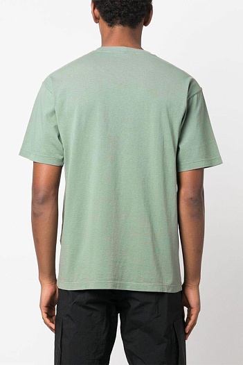Мужская футболка Stone Island compass-print - Green   