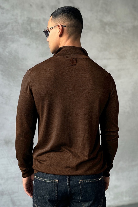 Мужская кофта Billionaire zip-up - Brown