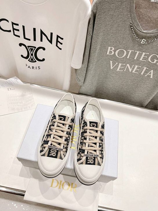 Женские кроссовки Dior Walk'n'Dior Oblique motif