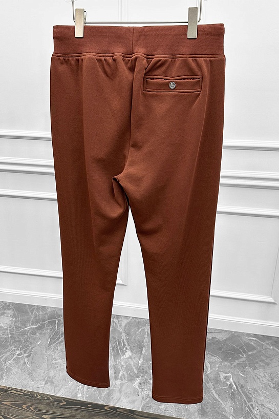 Мужские спортивные штаны Loro Piana monogram - Brown