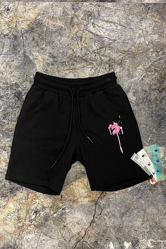 Мужские чёрные шорты Off-White