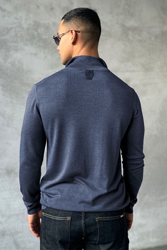 Мужская кофта Billionaire zip-up - Indigo