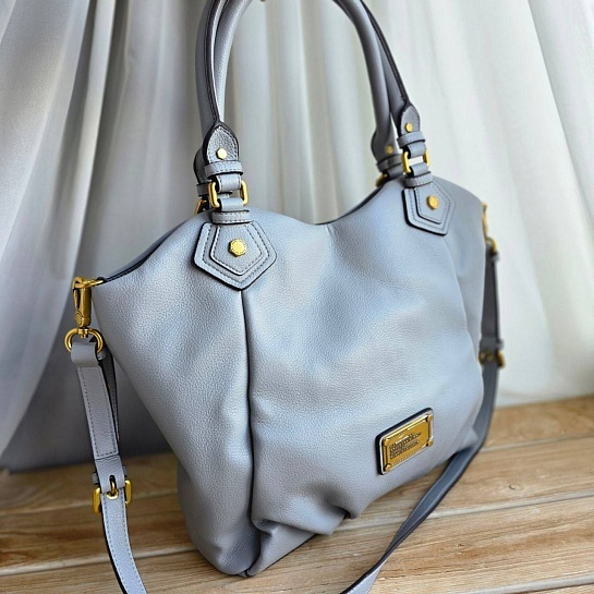 Женская сумка Marc Jacobs The Fran 43x28 см - Blue